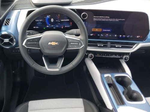2025 Chevrolet Equinox EV view of dash