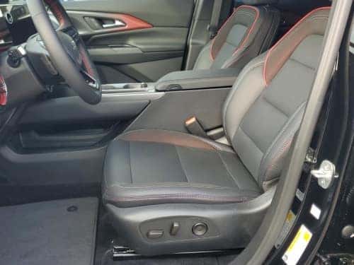 2025 Chevrolet Equinox EV view of front seats