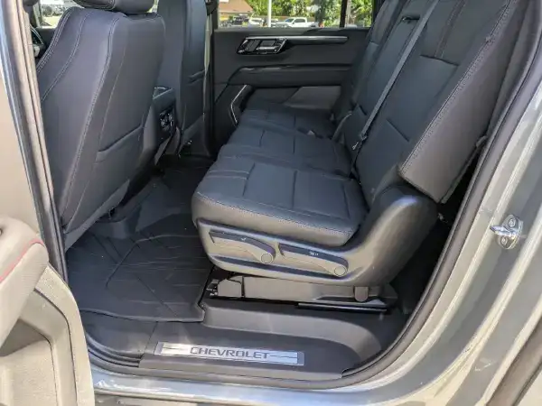 2026 suburban backseat