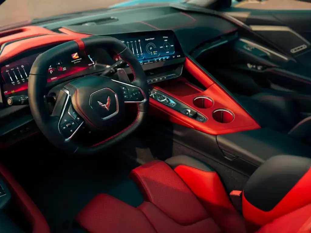 2027 Chevrolet Corvette Stingray Triple Display Tech