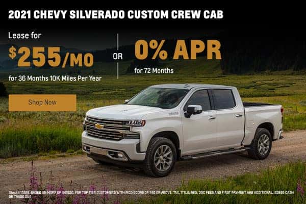 New Chevy Specials In Lynn Pride Chevrolet Inc
