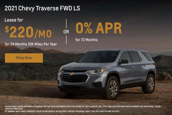 New Chevy Specials In Lynn Pride Chevrolet Inc