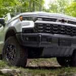 2024 chevy silverado 1500 in a forest