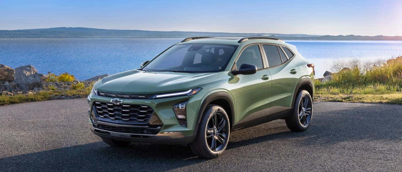 2026 Chevy Trax Exterior Parked By Lake