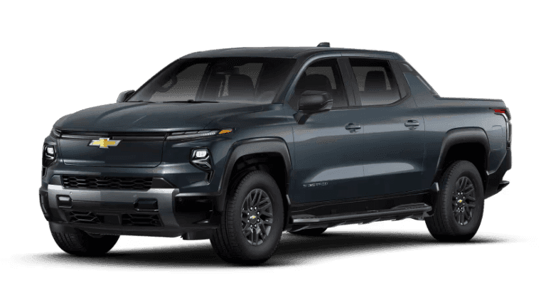 2026 Chevy Silverado EV LT - Standard Range Exterior - Blue Smoke Metallic
