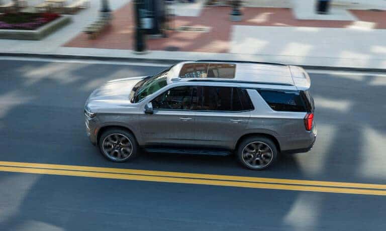 2026 Chevy Tahoe Exterior Driving On City Highway