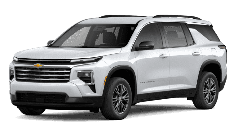 2026 Chevy Traverse LT Exterior - Summit White