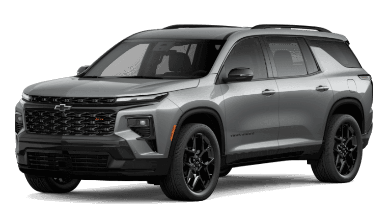 2026 Chevy Traverse RS Exterior - Sterling Gray