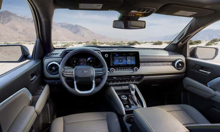 2026 Chevy Colorado Interior Front Seats And Dash