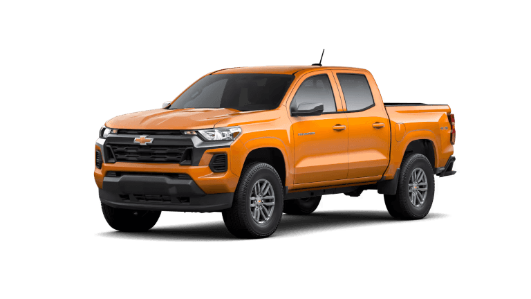 2026 Chevy Colorado LT Exterior - Sunrise Orange