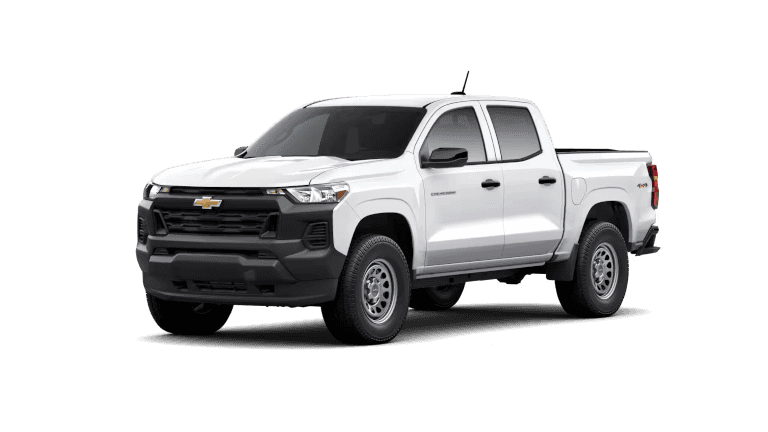 2026 Chevy Colorado WT Exterior - Summit White