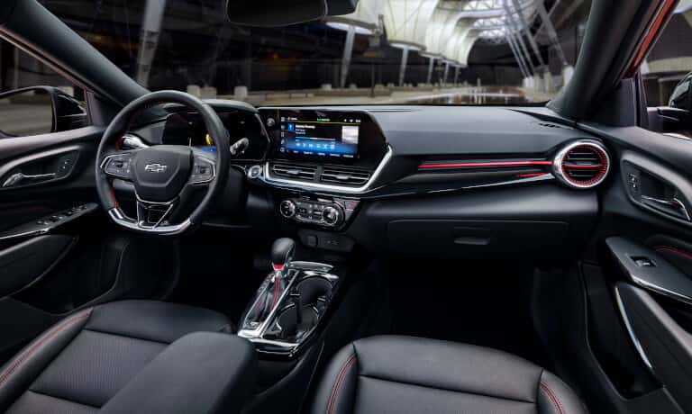 2026 Chevy Trax Interior Front In Warehouse