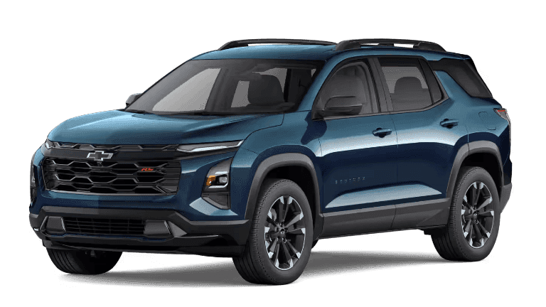 2026 Chevy Equinox RS Exterior - Lakeshore Blue