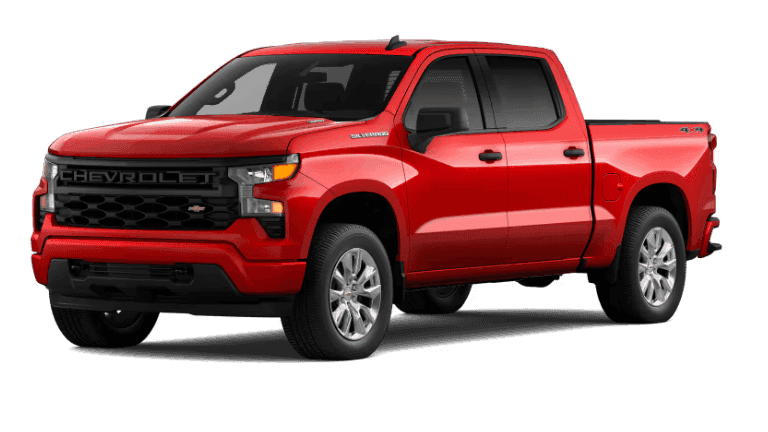2026 Chevy Silverado 1500 Custom Exterior - Red