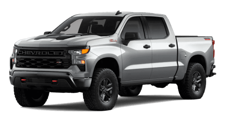 2026 Chevy Silverado 1500 Custom Trail Boss Exterior - Sterling Gray Metallic