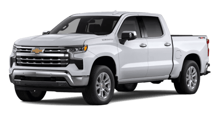 2026 Chevy Silverado 1500 LTZ Exterior - Polar White Tintcoat