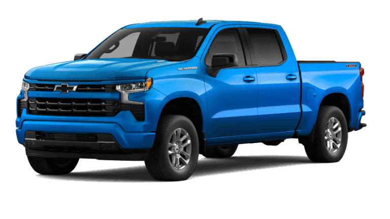 2026 Chevy Silverado 1500 RST Exterior - Riptide Blue Metallic