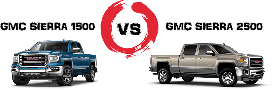 2017 GMC Sierra 1500 vs 2500