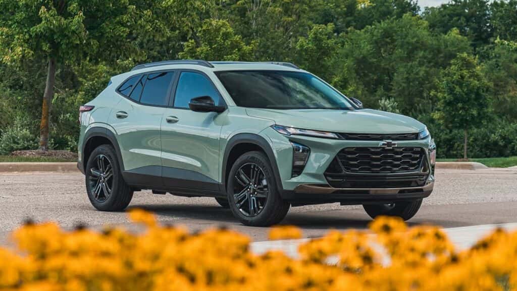 green 2026 chevrolet trax