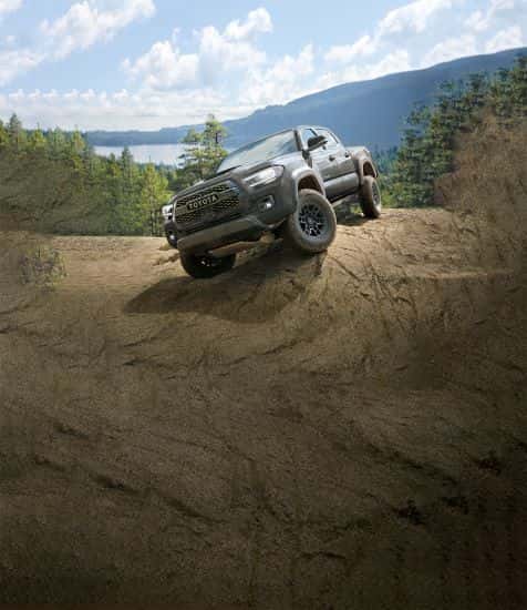 A Tacoma TRD Pro in Grey