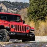 2020 Jeep Gladiator Outdoors Parked in Water