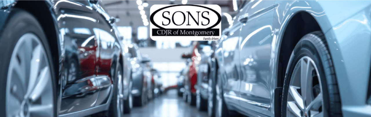 SONS CDJR of Montgomery, AL, offers a wide range of vehicles for sale.