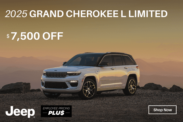 2025 Jeep Grand Cherokee L Limited $7500 Off