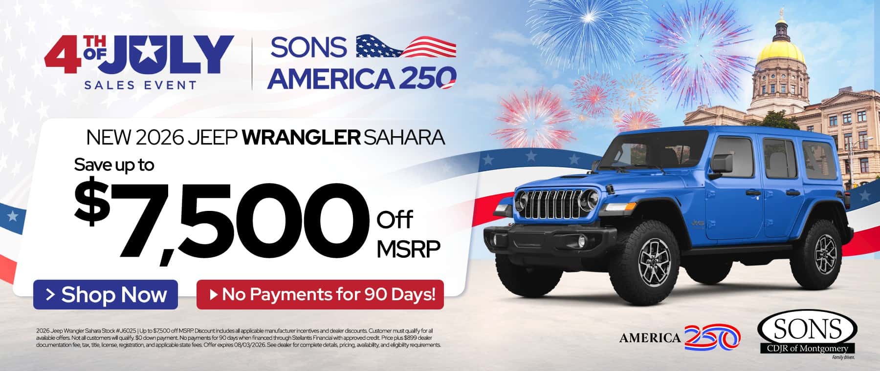 SONS CDJR Specials