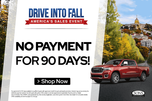 No Payments for 90 Days!