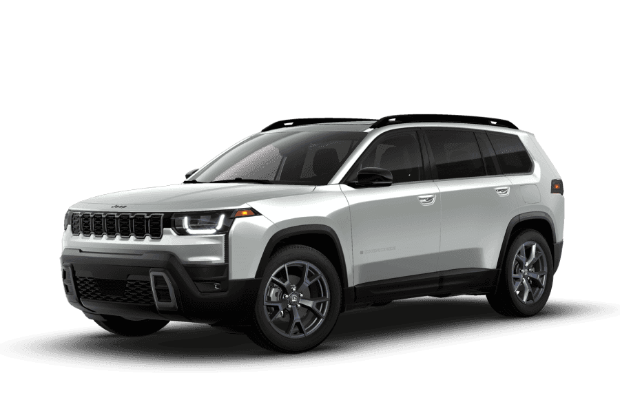 2026 CHEROKEE 85TH ANNIVERSARY EDITION 4X4 in Silver Zynith Clearcoat in three quarter angle.