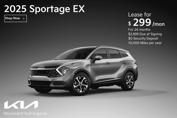 2025 Sportage EX Lease for $299