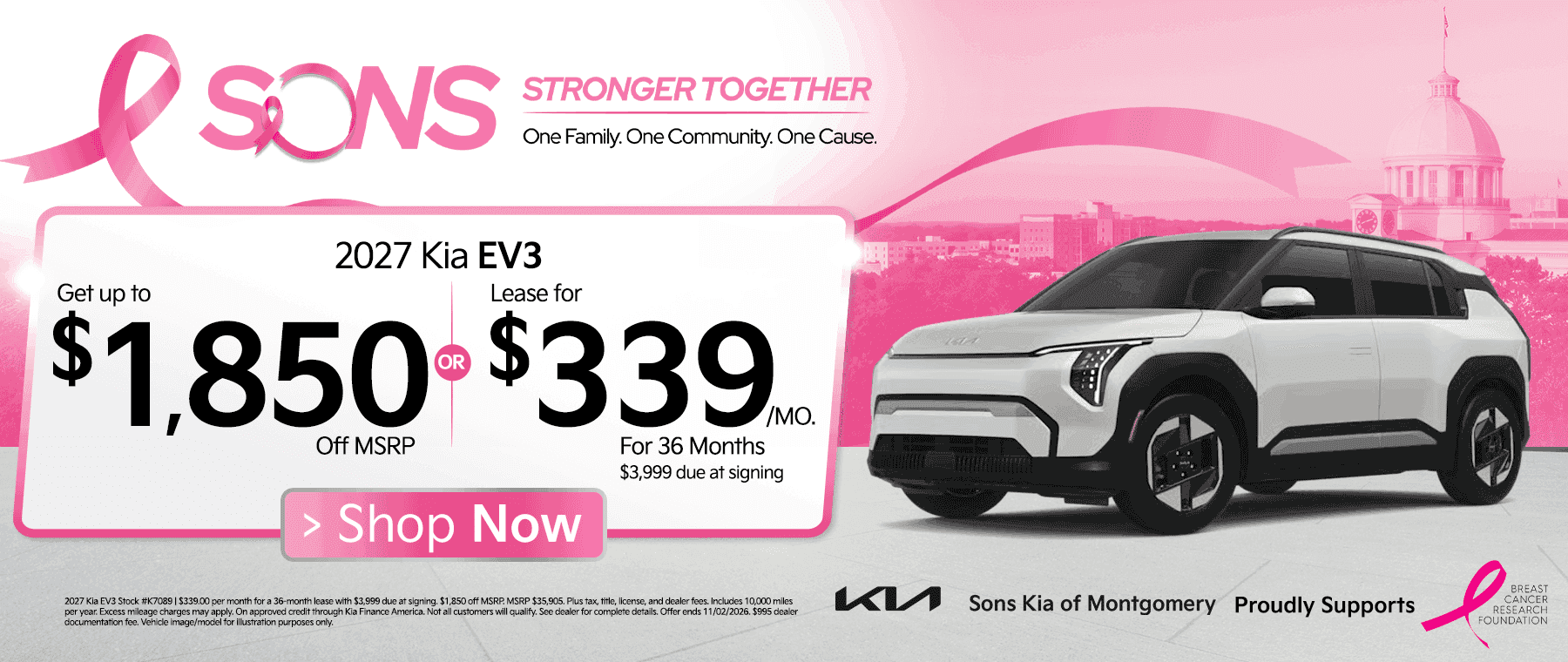 SONS KIA Specials