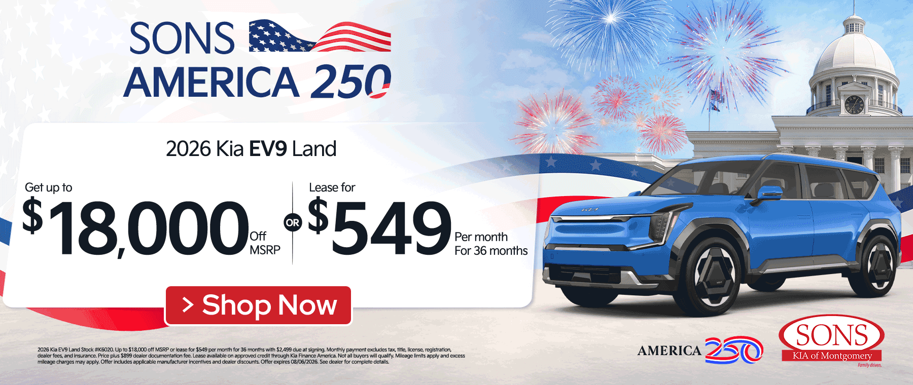 SONS KIA Specials
