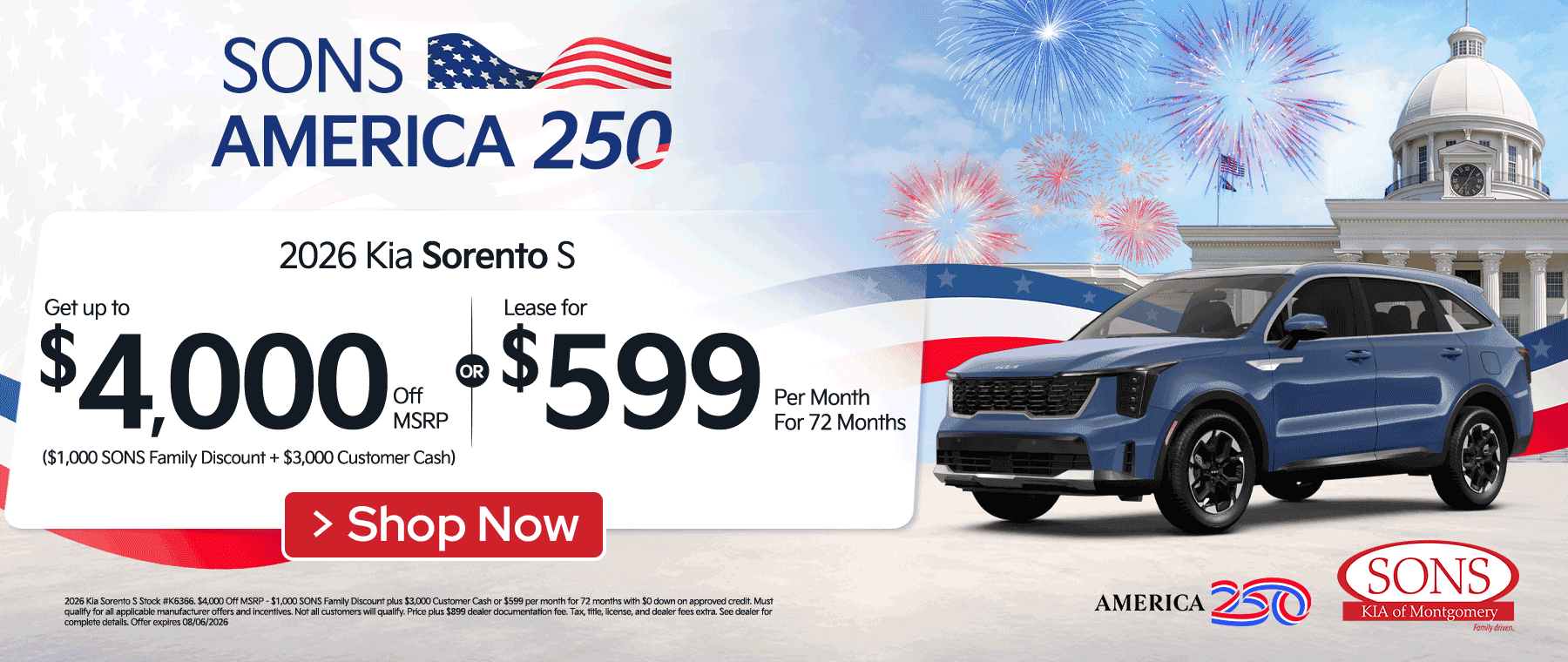SONS KIA Specials