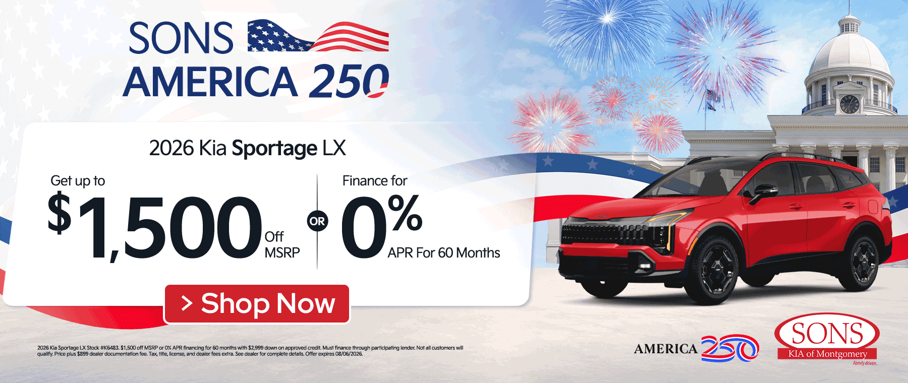 SONS KIA Specials