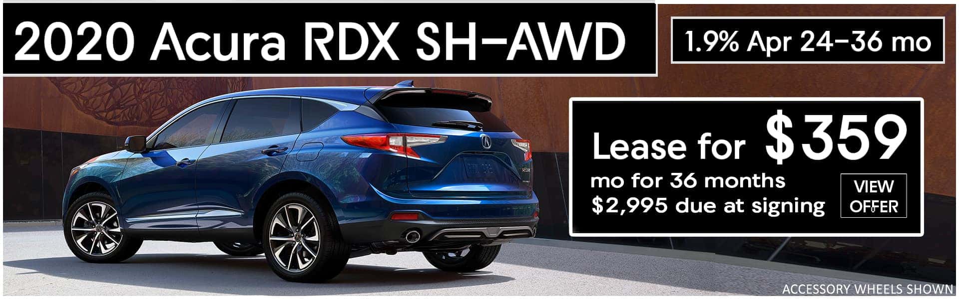 2020 Acura Rdx Lease Special Springfield Acura