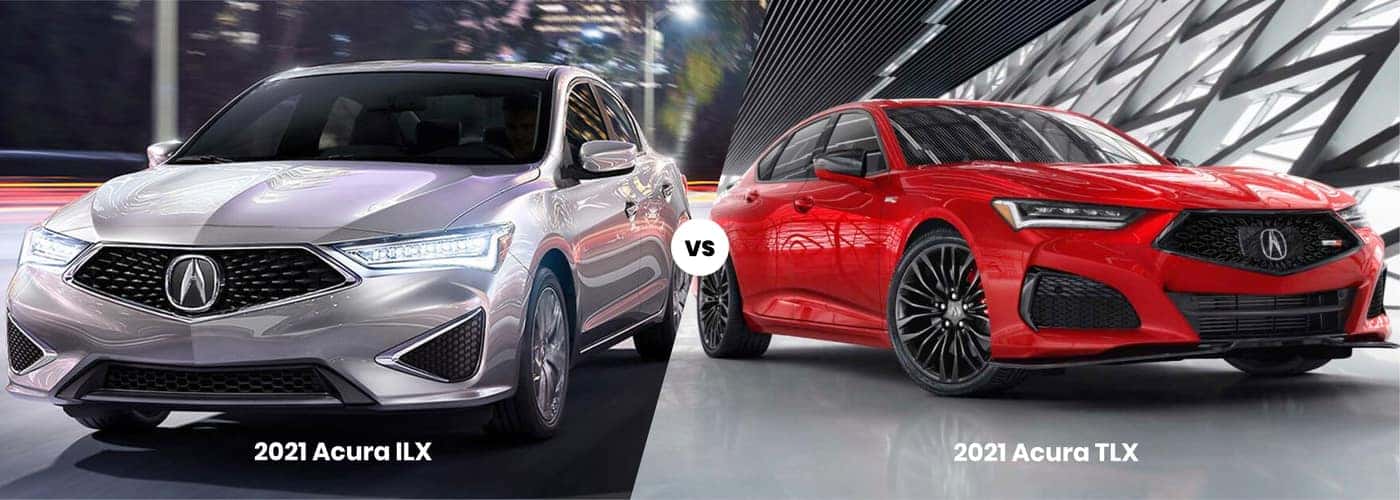 2021 Acura ILX vs. 2021 Acura TLX