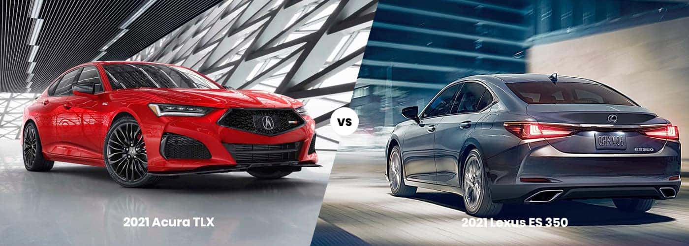 2021 Acura TLX vs. Lexus ES 350 | Luxury Sedans | Springfield Acura