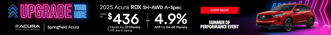 2025 Acura RDX SH-AWD A-Spec Subtext: Lease for $436/mo for 27 months $1,995.00 due at signing OR 4.9% APR for 24-60 months