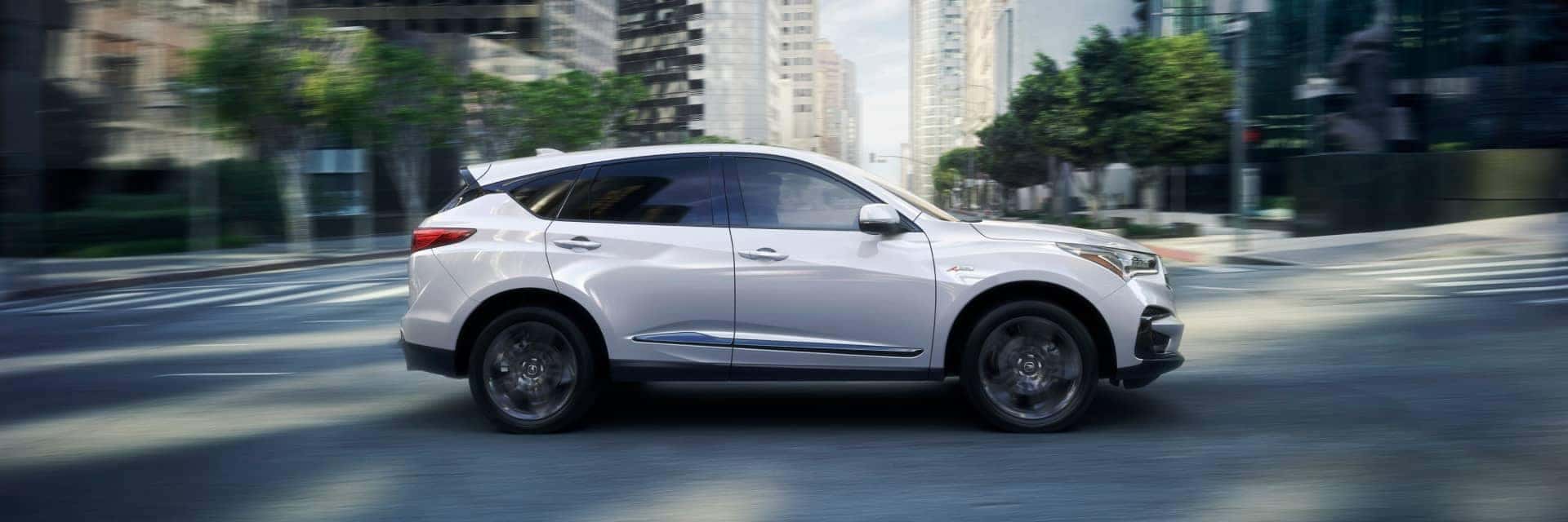 2018 acura tlx driving in city