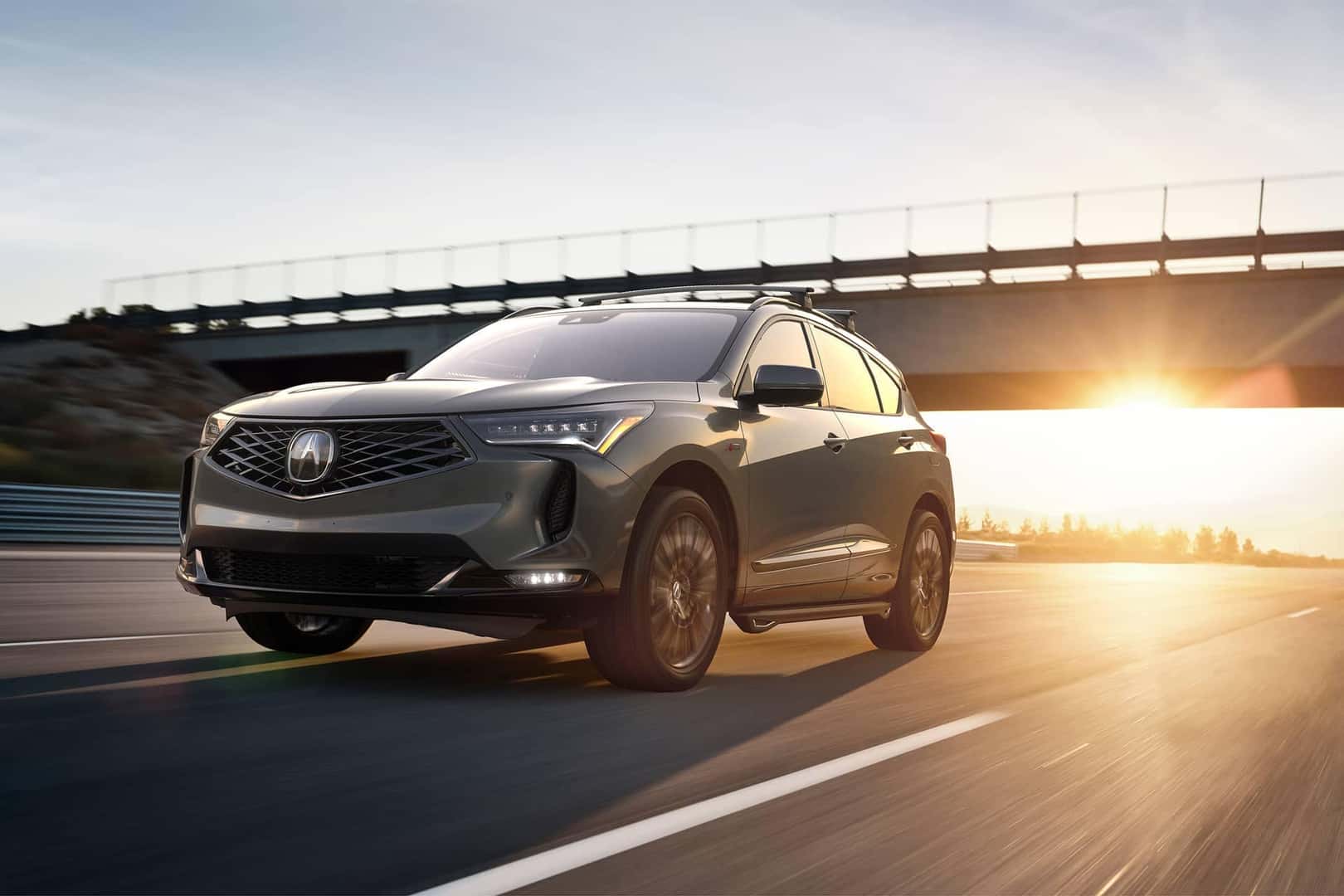2026 rdx driving on road
