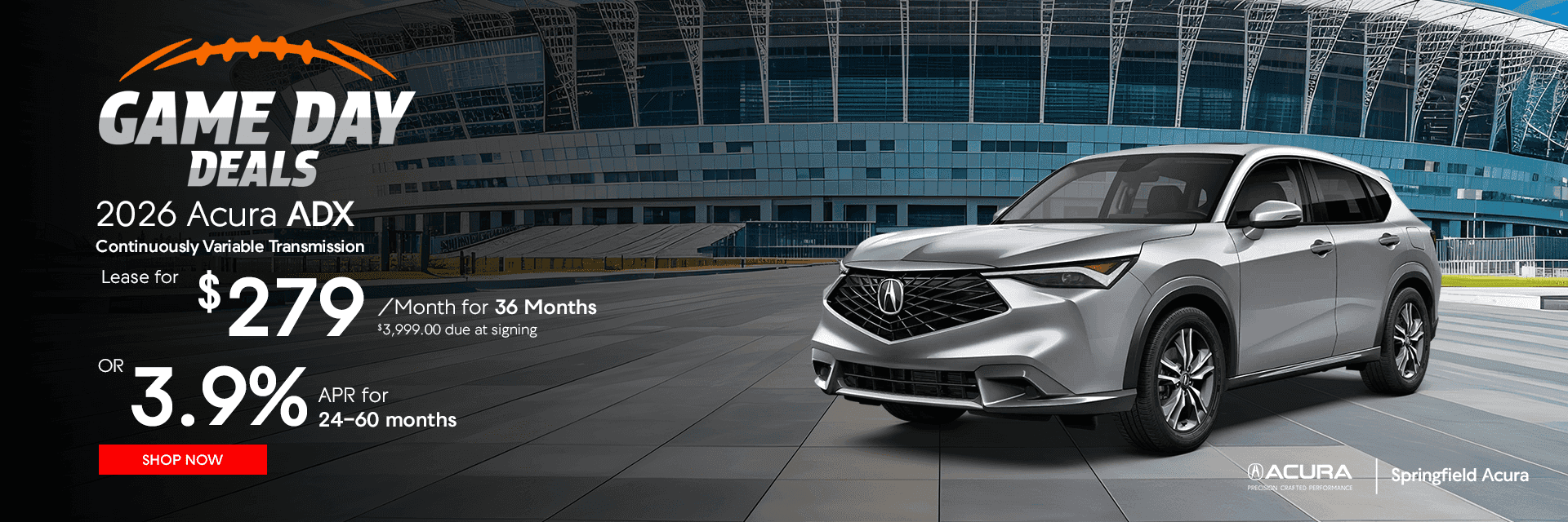 2026 Acura ADX Continuously Variable Transmission
