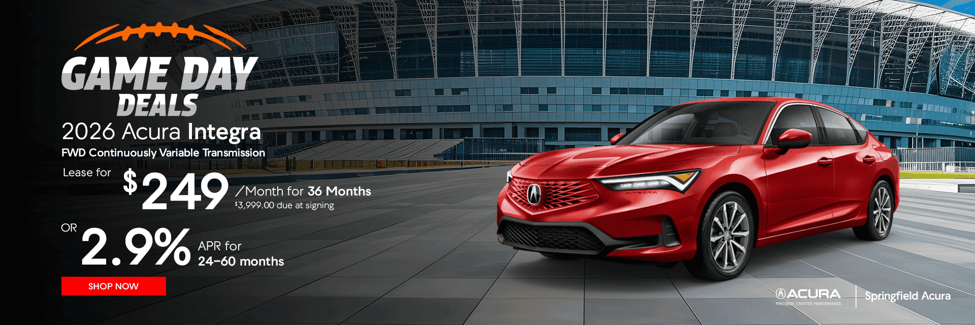 2026 Acura Integra FWD Continuously Variable Transmission