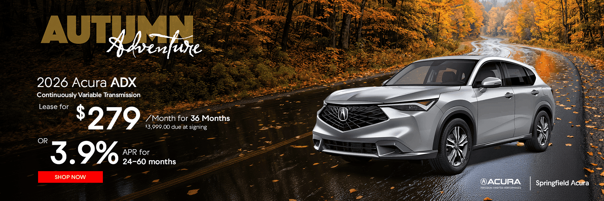 2026 Acura ADX Continuously Variable Transmission