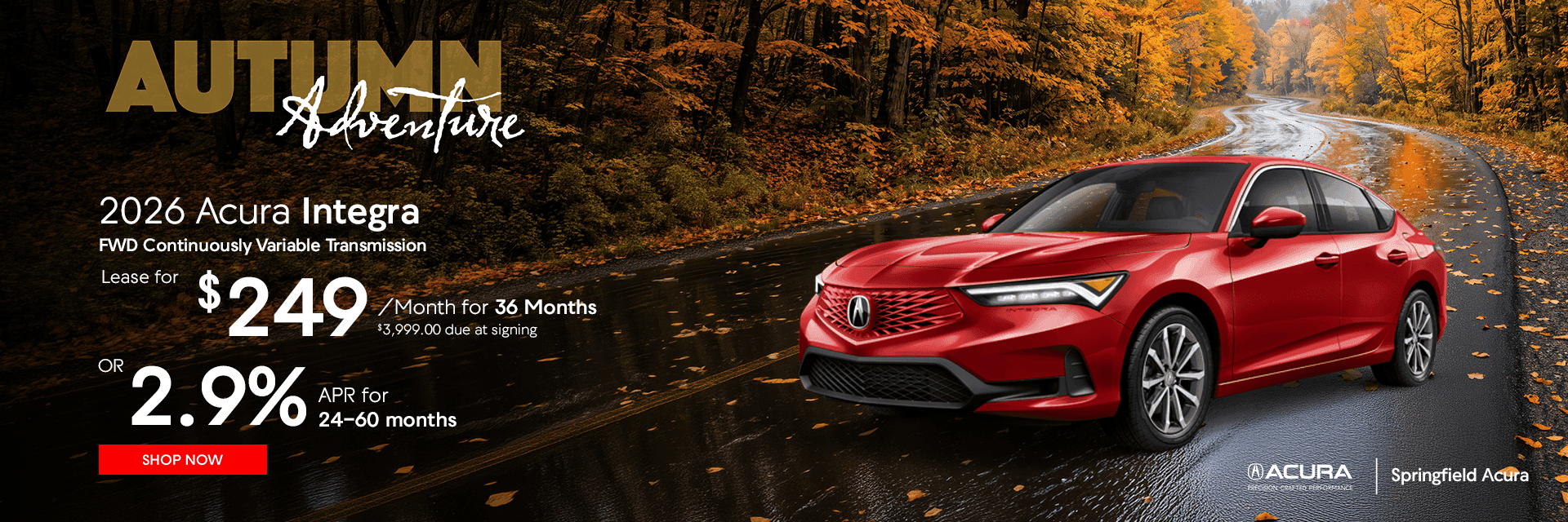 2026 Acura Integra FWD Continuously Variable Transmission