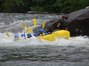 River tubing in Spruce Pine, NC