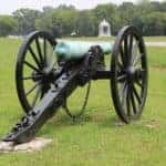 Old Canon at Chickamauga Battlefield in Tennessee