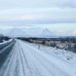 Icy Roads In Columbia TN