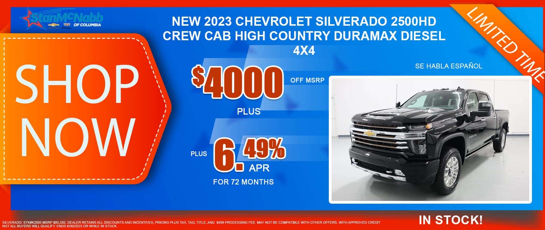 Chevy Dealership in Columbia, TN Used Cars Stan McNabb Chevrolet