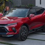 2024 Chevy Blazer in red paint for sale in Columbia, TN.